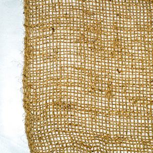 Tissu en toile de jute tissée 100% écologique, absorbant l'humidité, poids moyen 5,5 oz, largeur 39 pouces, pour la construction et le durcissement du béton - Product Image 1