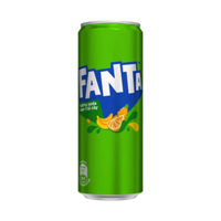 Fanta Vietnam 320ml, canettes élégantes, boisson gazeuse, 24 canettes par carton, saveurs assorties