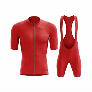 Tenues de cyclisme tendance AMIB SPORTS, vêtements d'hiver unis, maillot de vélo professionnel à manches courtes, personnalisé, 100% polyester, séchage rapide, pour hommes - Product Image 1