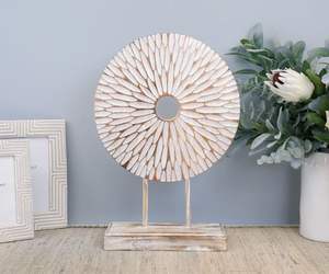 Centro de mesa decorativo de madera, el más vendido, para mesas de banquetes grandiosos y decoración de celebraciones festivas. - Product Image 1