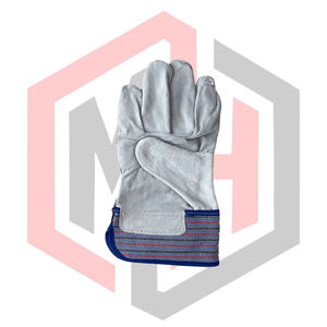 ถุงมือริเกอร์เสริมแรง ทนต่อการฉีกขาด ระบายอากาศได้ดี ป้องกันไฟฟ้าสถิต ปราศจากซิลิโคน ปราศจากแป้ง ป้องกันไฟ ป้องกันการบาด ขนาด 26 ซม. - Product Image 3