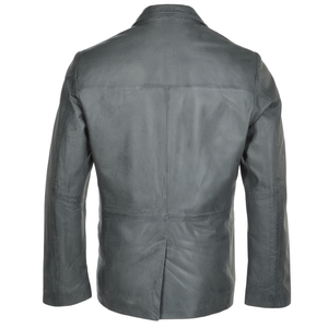 Blazer en cuir pour homme, tendance, anti-plis, qualité supérieure, prix abordable, avec logo/couleurs personnalisables - Product Image 4