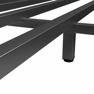 Letto a Castello in Metallo Resistente con Struttura a Due Piazze (Full over Twin) con Ringhiera a Tutta Lunghezza e Scala, Letti in Metallo di Qualità Premium - Product Image 3