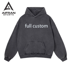 Sudadera con Capucha Personalizada de Algodón y Felpa para Hombre y Mujer, Ropa Deportiva, Ropa de Calle, Logotipo OEM, Venta al Por Mayor - Product Image 2