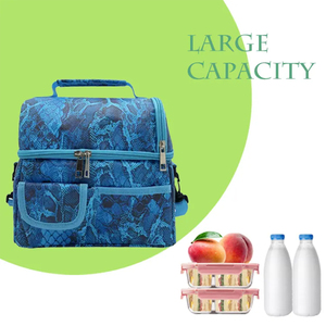 Women's 600D Mini Lunch Cooler Bag Multifunctional Optimal Convenience Office & School Work Bag Small Size - Product Image 2