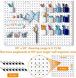 Pegboard Tường Tổ chức bảng từ Pegboard Tường Tổ chức từ bản tin treo tường trình bày PEG bảng - Product Image 1