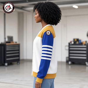 เสื้อคาร์ดิแกนไหมพรมปักลาย Sigma Gamma Rho Sorority แบบวินเทจ ป้องกันรอยยับ คอวี แขนยาว สำหรับผู้หญิง ใส่ในฤดูหนาว - Product Image 3