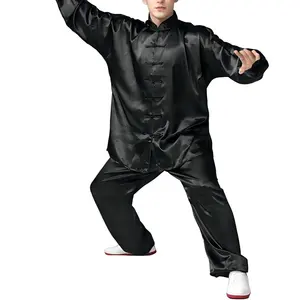 Китайская традиционная Униформа Тай-Чи, одежда для кунг-фу, унисекс, унисекс, униформа для кунг-фу