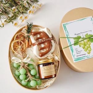 Confezione <span class=keywords><strong>Regalo</strong></span> Artigianale con Sapone all'Olio Essenziale di Uva per Migliore Amica, <span class=keywords><strong>Regalo</strong></span> Pratico e Raffinato per Compleanno - Product Image 6