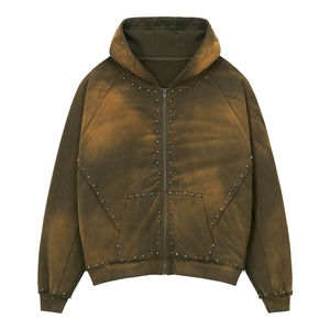 Sweat-shirt à capuche personnalisé avec strass pour la gym, le running en extérieur, l'entraînement et le jogging – Vente en gros - Product Image 5