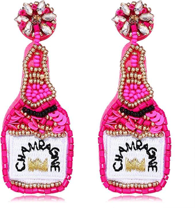 ต่างหูสไตล์โบฮีเมียนอินเดียประดับลูกปัดเม็ดเล็ก ดีไซน์ใหม่ล่าสุด ตกแต่งมุกห้อยระย้า เหมาะสำหรับงานปาร์ตี้ ของขวัญสำหรับผู้หญิง - Product Image 1