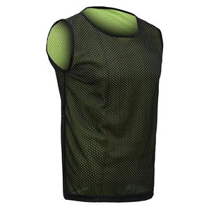 Custom made USA Reversible Sports <b>Bibs</b> Lightweight Breathable Mesh <b>Training</b> Vest Double Sided Pinnies for Team Practice - Product Image 3