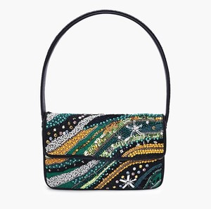 Sac de soirée tendance pour femme avec motif ours en peluche ethnique et perles, sac à bandoulière, pochette de soirée, sac bandoulière - Product Image 2