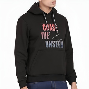 Sudaderas Casuales de Invierno para Hombre 2025, con Cordón, Transpirables, Resistentes al Viento, Tejidas, con Logotipo Personalizado, 100% Algodón, Venta al Por Mayor - Product Image 3