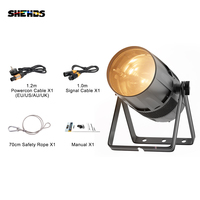 SHEHDS IP65 - Foco LED COB de 300 W con Zoom, Resistente al Agua, Luz Fría y Cálida, para Escenarios, Teatro y Eventos