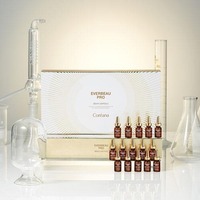 Sérum Visage Anti-Âge et Raffermissant K-Beauty EverVU Pro 28 Jours 2ml avec Peptide, Miel, Collagène, Acide Hyaluronique – Lot de 28 unités