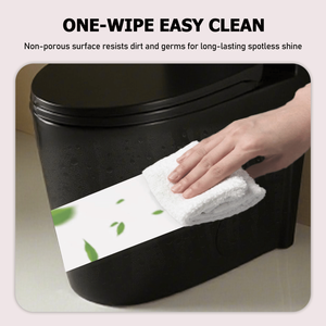 1.1/1.60 GPF doppio filo in un unico pezzo allungata altezza Comfort servizi igienici a risparmio idrico sedile chiuso morbido 1000 grammo punteggio di lavaggio della mappa - Product Image 6