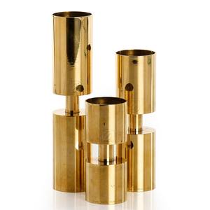 Florero de Anillo de Acero Inoxidable, Moderno Soporte Plateado para Macetas, Centro de Mesa para Decoración de Mesas de Boda - Product Image 3