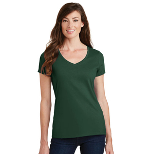 Camisetas de Cuello en V para Mujer, Nuevas, Casuales, Tejidas, 100% Algodón, Transpirables, de Alta Calidad, para Verano - Product Image 4