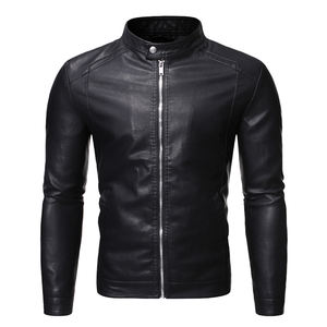 Veste en similicuir sur mesure pour homme, style 2026, coupe ajustée, confortable, respirante, grande taille - Product Image 3