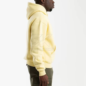 Nuevas Sudaderas con Capucha Lisas de Talla Grande para Hombre, Estilo Casual, Hechas de Algodón, Sudaderas con Capucha Lisas de Talla Grande para Hombre - Product Image 2
