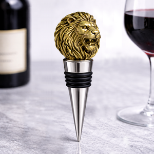 Tapones de Vino Metálicos Vintage, Reutilizables, Duraderos, con Diseño 3D Personalizado, Fáciles de Abrir, para Mesa de Comedor Elegante - Product Image 2