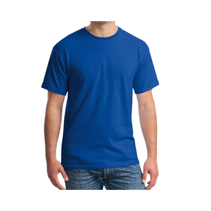 Camiseta cómoda de manga corta con cuello redondo 100% algodón para hombre - Product Image 3