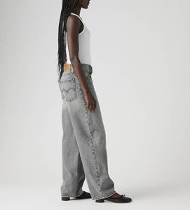 Vaqueros de mezclilla de mujer personalizados de corte recto y pierna ancha, de cintura alta, lavado vintage, estilo casual, pantalones de moda, venta al por mayor, nuevo estilo - Product Image 2