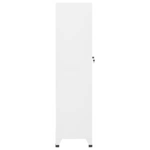 Armoire de rangement en acier blanc 15 "x 17.7" x 70.9" - Product Image 5