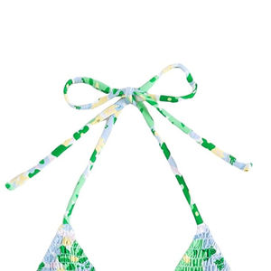 Ensemble de bikini pour femmes avec logo personnalisé, maillot de bain deux pièces, vêtements de plage sexy, fabricant et fournisseur OEM - Product Image 6