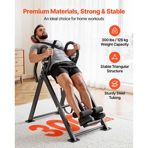 Tavolo per Inversione Professionale con Capacità di 136 kg, Doppio Rullo, Terapia di Decompressione, Dispositivo di Trazione e Correzione con Doppio Blocco - Product Image 2