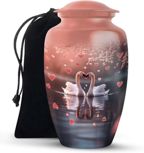 Urnas de Cremación de Latón para Cenizas de Adultos, Urnas Hechas a Mano para Hombres y Mujeres, Urnas Decorativas, Urnas Funerarias - Product Image 1
