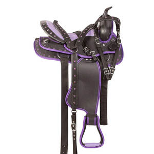 Silla de montar western ajustable para entrenamiento y competición - Precio al por mayor - Product Image 1