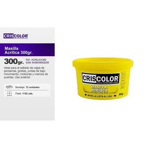 300G Mastic acrylique durable pour usage extérieur, accessoires pour portes et fenêtres en plastique - Product Image 1