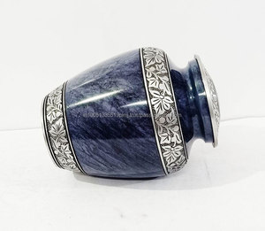 Urnas de cremación de aluminio personalizadas al por mayor de alta calidad, recuerdo funerario de calidad para cenizas humanas directo del fabricante - Product Image 4