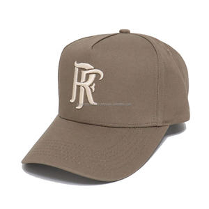 Casquette de baseball structurée avec logo brodé en 3D 5 panneaux de haute qualité pour hommes sur mesure Casquette de sport à l'arrière - Product Image 5
