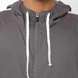 Custom Made Winter Quilted Hoodie <b>Sweater</b> Casual Close Aneme Embroidered Ripstop Waterproof Reversible Custom Logo Jacket - Product Image 6