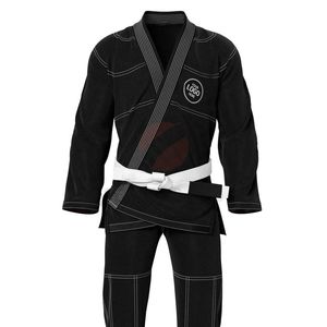 Traje de Jiu-Jitsu Brasileño (BJJ) de Tejido Perla 100% Algodón, OEM ODM, Bordado con Logotipo Personalizado, Transpirable, Totalmente Personalizable, Uniforme de Artes Marciales Mixtas - Product Image 1