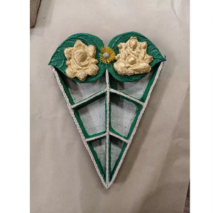 Ramo de Flores de Yute Hecho a Mano, Tela Teñida, Ecológico, Idea de Regalo Decorativa, Decoración Rústica para el Hogar, Adorno para Sala de Estar - Product Image 4