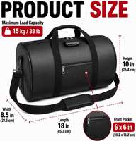 Bolsa para Documentos Impermeable y Resistente al Fuego con Cierre, Bolsa de Emergencia de Fibra de Vidrio con Revestimiento de Silicona y Correa para el Hombro para Portátil y Efectivo