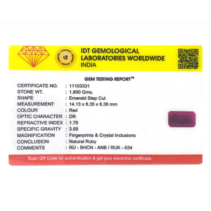Natural Oval Cut African Ruby 9 Carat Loose Gemstone for Fine Jewelry - Product Image 4