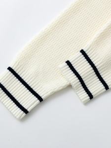 Pulls d'hiver personnalisés de qualité supérieure pour hommes, col en V, 100 % coton, col rond, tricoté, fabricant de vêtements - Product Image 6