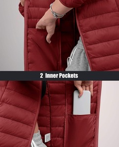 Custom Puffer <b>Jacket</b> Women's Cheap Price Men High Quality Puffer Down <b>Jackets</b> 100% Polyester Lightweight Down Coat for Women's - Product Image 3