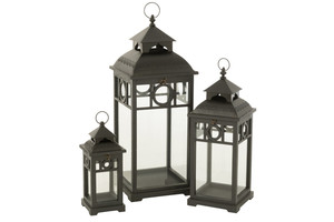 Decorative <b>Square</b> Frame Metal <b>Candle</b> Lantern for Wedding and Hotel for Best Price - Product Image 5