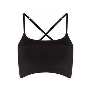Nouveau soutien-gorge de sport sexy pour femme - Maintien élevé, respirant, motif uni, logo frontal, fitness, gym, course à pied, vente en gros - Product Image 5