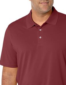Precio barato de alta calidad de lona de secado rápido sólido antiarrugas personalizable Golf para camisas para el deporte de los hombres - Product Image 4