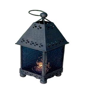 Candelabro de estilo Simple con FAROL DE Metal antiguo negro para decoración del hogar, fiesta de boda - Product Image 3