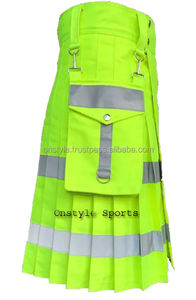 2025 Top Hot Products Modern Scottish Tartan Utility Kilts New Black Kilts para hombres y mujeres Venta al por mayor disponible OEM con servicio - Product Image 2