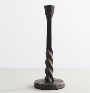 Ensemble de 2 vases modernes en métal moulé en aluminium de qualité avec fer et laiton inclus. - Product Image 4