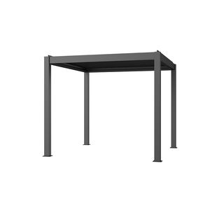 Tenda Parasole Elettrica a Lamelle con Luce LED e Telecomando, Tapparelle Multifunzione per Patio, Pergola e Gazebo - Product Image 1